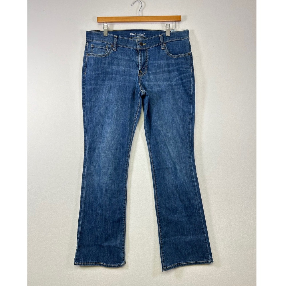 Y2K Indie‎ Old Navy Womens 10 Blue The Diva Bootcut Medium Wash Stretch Jeans